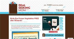 Desktop Screenshot of dealseekingmom.com